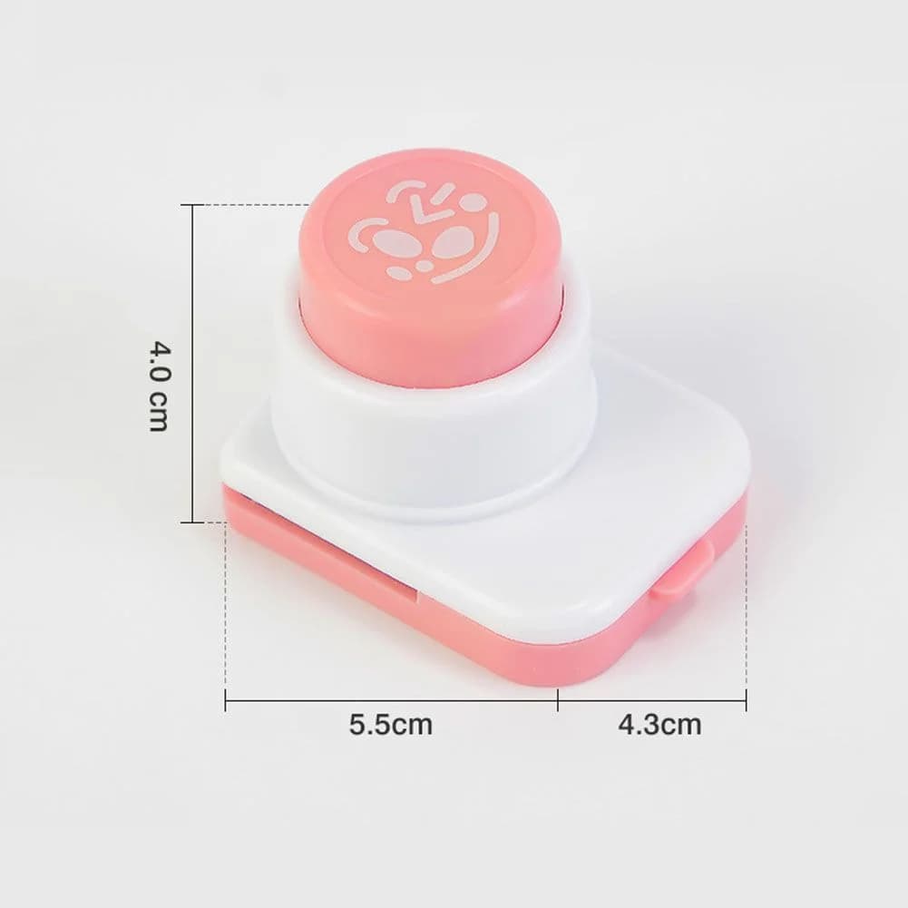 DIY Seaweed Nori Punch Cutter Rice Ball Molds Smile Face Cartoon Rice Ball Onigiri Mould Embossing Device Sushi Mold Bento Decor