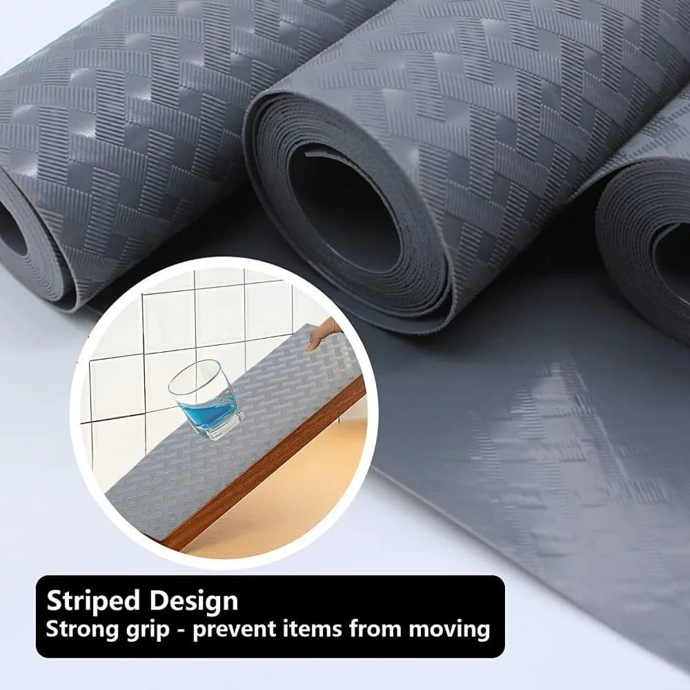 Non Slip Shelf Liner Drawer Mat Cabinet Storage Pad Kitchen Cupboard Organizer Waterproof Anti Skid Placemat for Dining Table